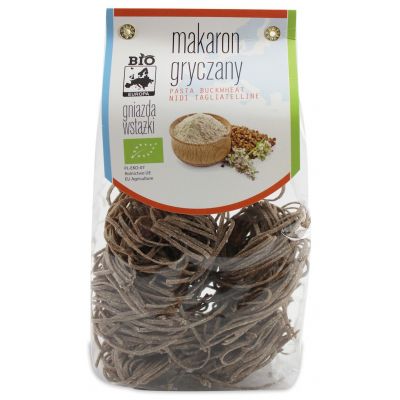 Makaron (Gryczany) Gniazda Wstążki Bio 250g Bio Planet - 5907738152740.jpg