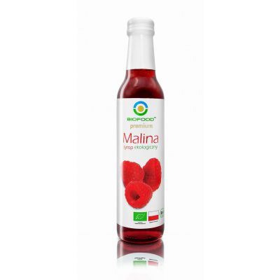 Syrop malinowy BIO 250ml Bio Food  - 5907752683930.jpg
