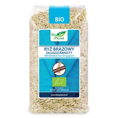 Ryż Brązowy Długoziarnisty BIO 500g Bio Planet - 5907814662002.jpg