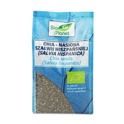 Chia - Nasiona Szałwii Hiszpańskiej BIO 200g Bio Planet - 5907814664280.jpg