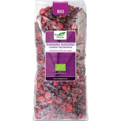 Żurawina słodzona cukrem trzcinowym BIO 1kg Bio Planet - 5907814667113.jpg