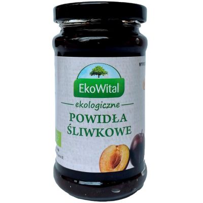 Powidła Śliwkowe BIO 250g EkoWital  - 5908249979161.jpg