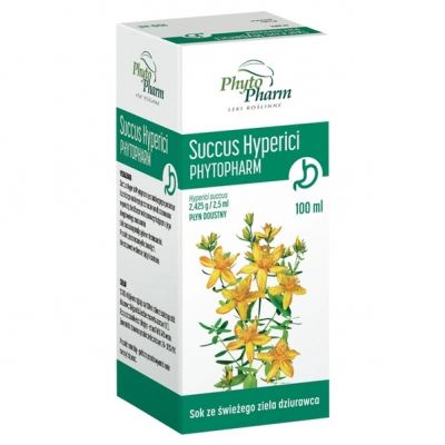 Succus Hyperici - Sok z ziela dziurawca 100ml PhytoPharm  - 5909990199037.jpg