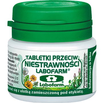 Tabletki przeciw niestrawności 20 tabl. Labofarm  - 5909990216918.jpg