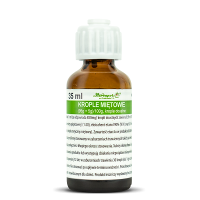 Krople miętowe 35ml Herbapol Kraków - 5909990567287.jpg