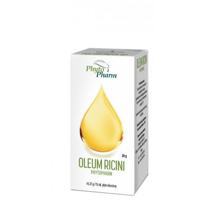 Oleum Ricini - Olej rycynowy 30 g PhytoPharm - 5909991431389.jpg