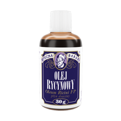 Olej rycynowy Oleum Ricini 30g Farmina  - 5909994411319.jpg