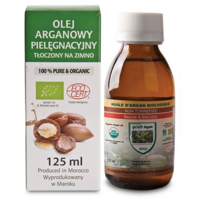 Olej arganowy kosmetyczny BIO 125ml Efas - 6111255940066.jpg