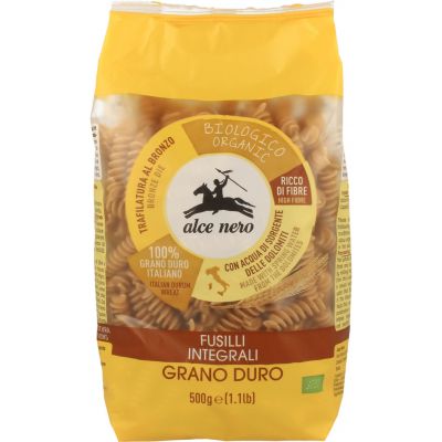Makaron (Semolinowy Razowy) Fusilli BIO 500g Alce Nero - 8009004100053.jpg