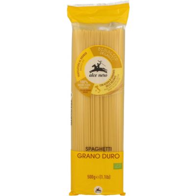 Makaron (Semolinowy) Spaghetti BIO 500g Alce Nero - 8009004110014.jpg