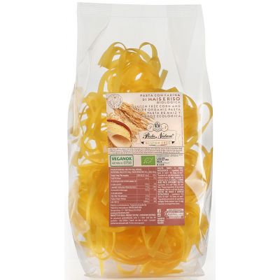 Makaron (Kukurydziano - Ryżowy) Tagliatelle Bezglutenowy BIO 250g Pasta Natura - 8050534149890.jpg