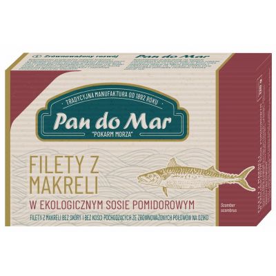 Makrela w BIO sosie pomidorowym 120g Pan do Mar - 8412439285248.jpg