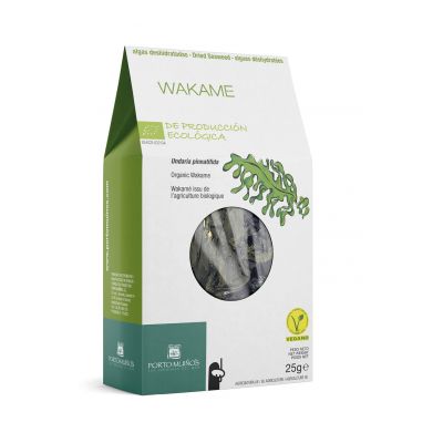 Algi Morskie Suszone Wakame BIO 25g Porto Muinos - 8437001476268.jpg