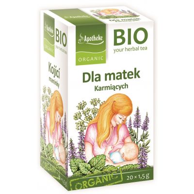 Herbatka Dla matek karmiacych BIO 20x1,5g Apotheke  - 8595178201912.jpg