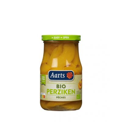 Brzoskwinie Plastry w Lekkim Syropie BIO 350g (190g) Aarts - 8710277746489.jpg