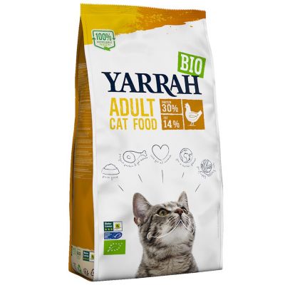 Dla Kota Dorosłego Karma z Kurczakiem BIO 800g Yarrah - 8714265000010.jpg