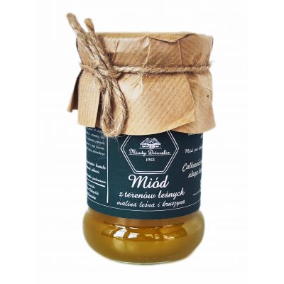 Miód leśny malina z kruszyną 380g Miody Dworskie - md27.jpg