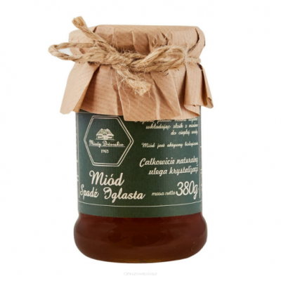 Miód spadziowy 380g Miody Dworskie - md9.jpg